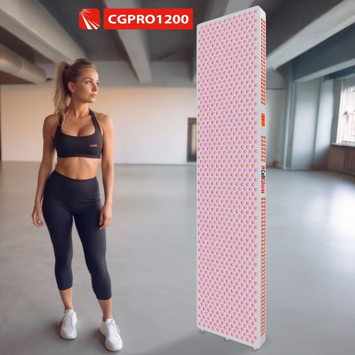 Bundel 10% korting - Cell Glow CUSTOM1200 + Elektrische Standaard
