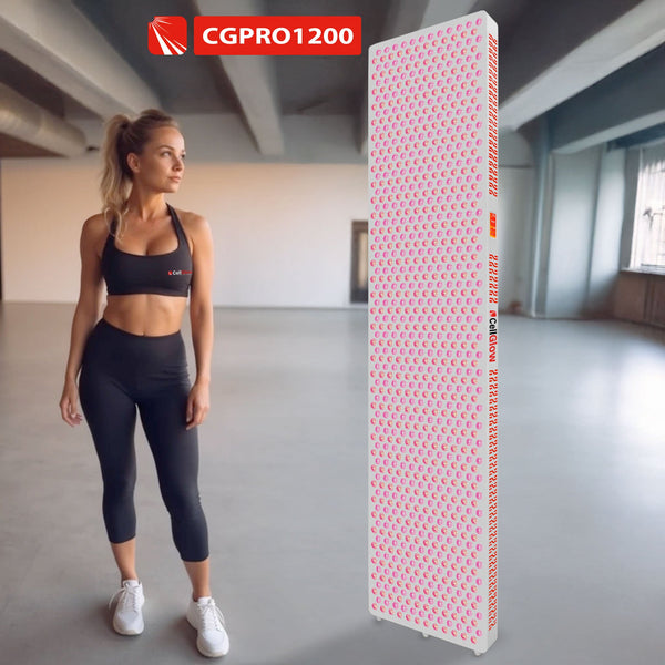 Bundel 10% korting - Cell Glow CUSTOM1200 + Elektrische Standaard
