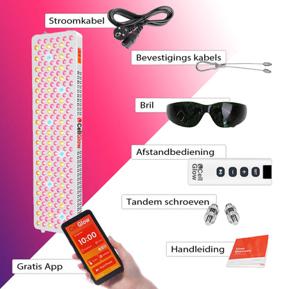 Bundel 10% korting -  2x Cell Glow CUSTOM300 met Elekrische Standaard