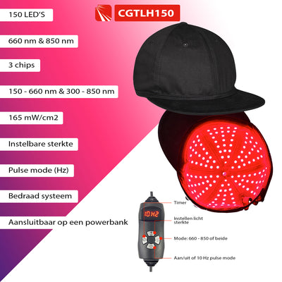 Cell Glow Rood Licht Therapie Pet - CGTLH150