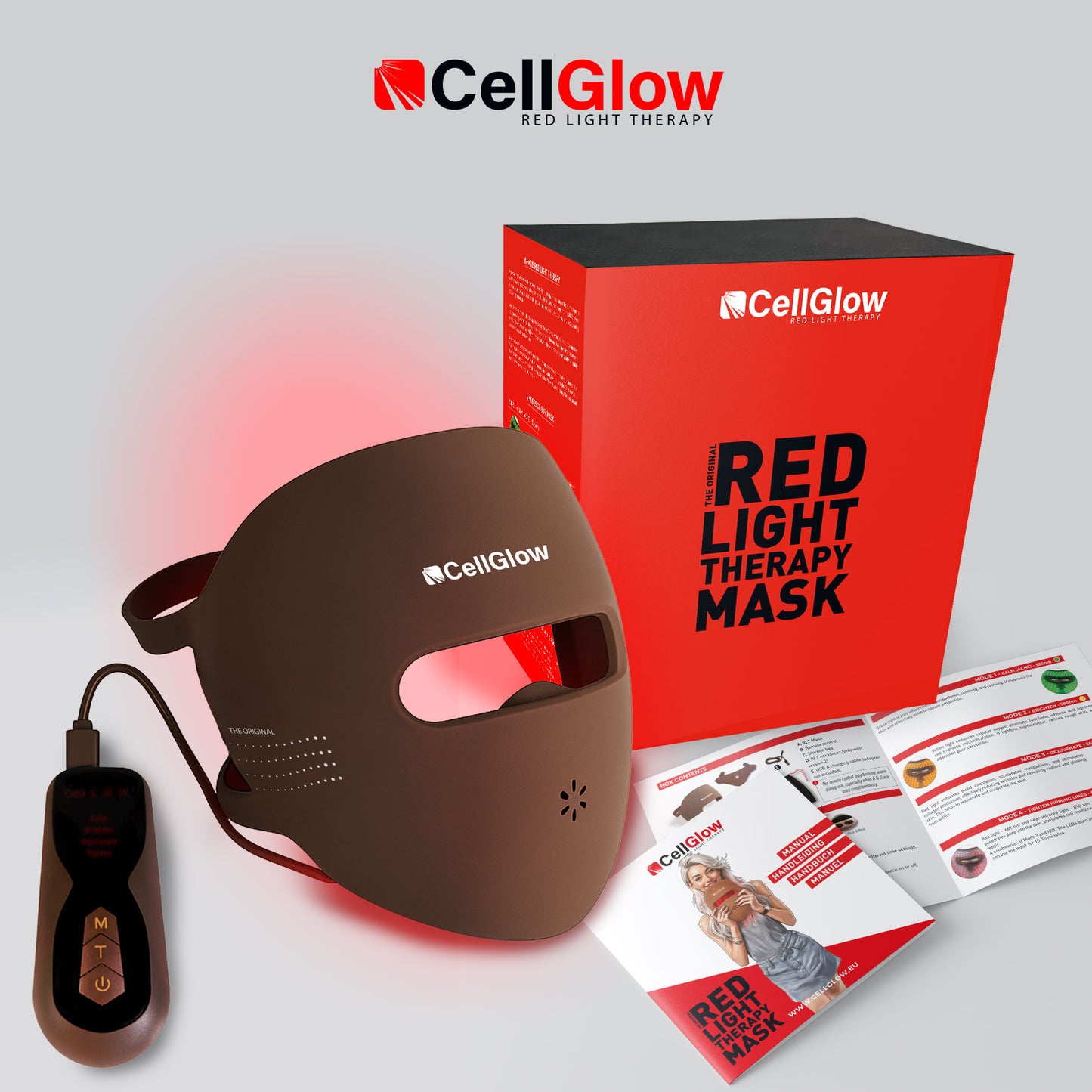 Rood Licht Therapie Masker - Cell Glow (The Original)